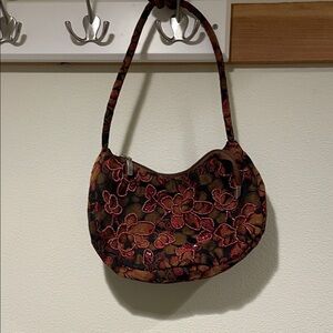 Floral Patterned Women's Bag